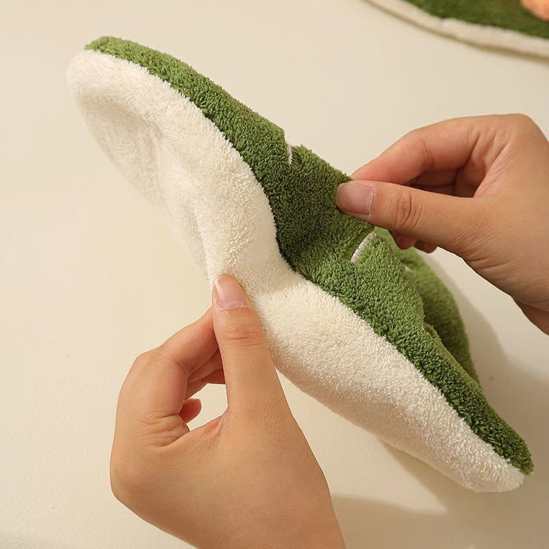 Leafy - Serviette à Main en Microfibre Absorbante en forme de Feuille