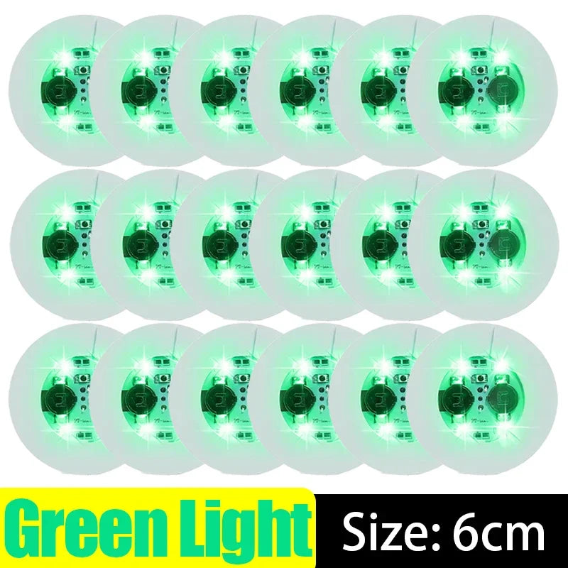 Posavasos LED luminosos a pilas