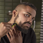 Rasoir électrique professionnel sans fil pour hommes - Corps et Barbe + 2 lames OFFERTE