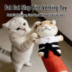 Gant Marionette de Jeu Interactif pour Chat avec Peluche de Protection – Jouet Anti-Morsures & Anti-Griffures