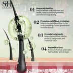 Duo Shampoing & Huile Pousse Accélérée et Anti-Chute - Brosse + Applicateur OFFERTS