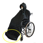 Couverture Coupe-Vent Hiver pour Fauteuil Roulant