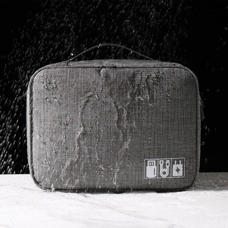 Sac de Rangement de Voyage pour Accessoires Électroniques