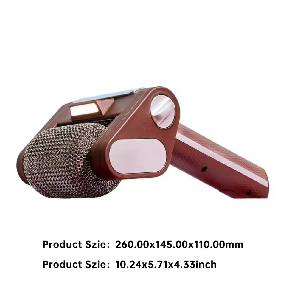 Brosse à Grill Électrique à Rouleau en Acier Inox 350 tr/min