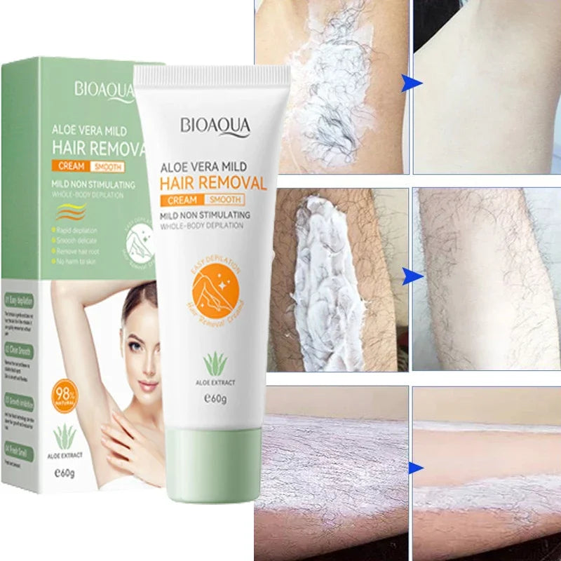 Crème dépilatoire sous la douche rapide & indolore + Spatule OFFERTE