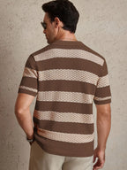 Polo Été Texturé en Maille Fine Confort Premium - Homme