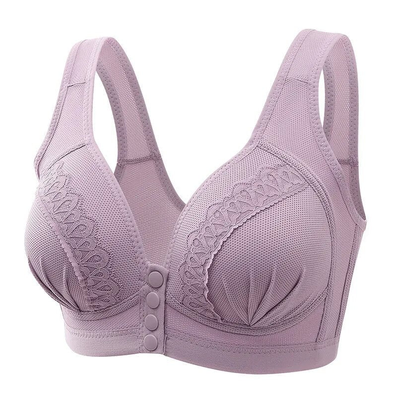 Soutien-gorge sexy fermeture à pression avant