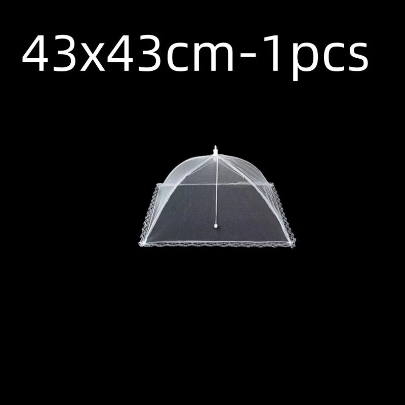 2x Cloche Alimentaire Pliable Anti-Insectes + 1 OFFERTE