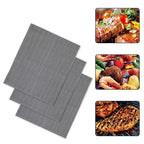 Lot de 2 Grilles antiadhésives pour BBQ