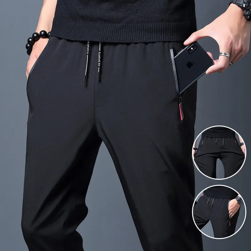 Pantalon Décontracté Coupe Slim - Homme