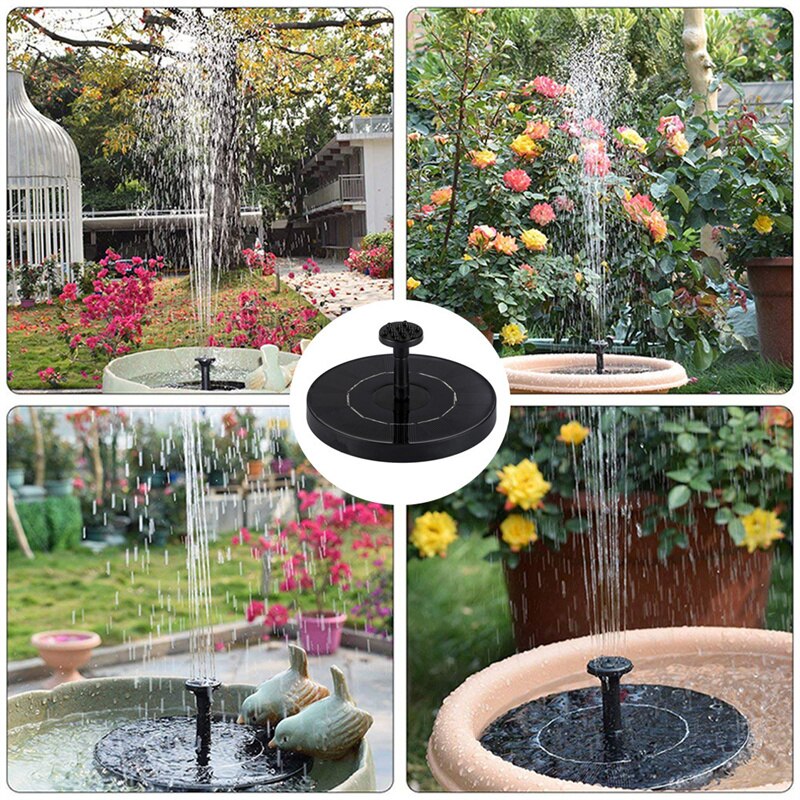 Fontaine solaire RVB