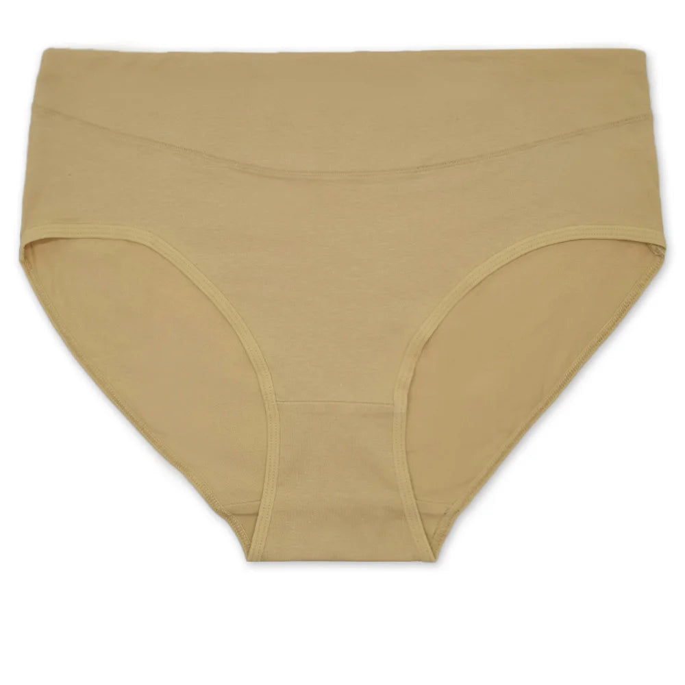 Lot de 6 Culottes en Coton Stretch - Ventre Contrôle