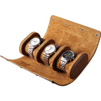 Etui de voyage pour montres en Cuir PU - 3 emplacements