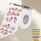 5 Rouleaux de Papier Toilette Motif de Noël