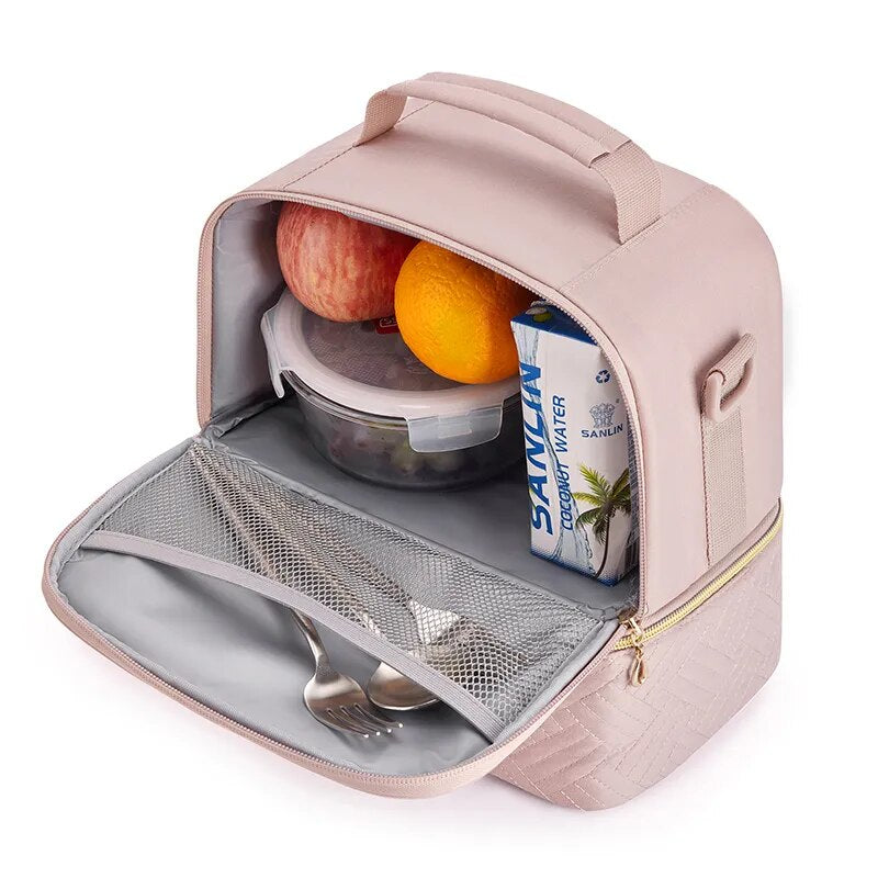 Sac à lunch thermique portable pour femmes