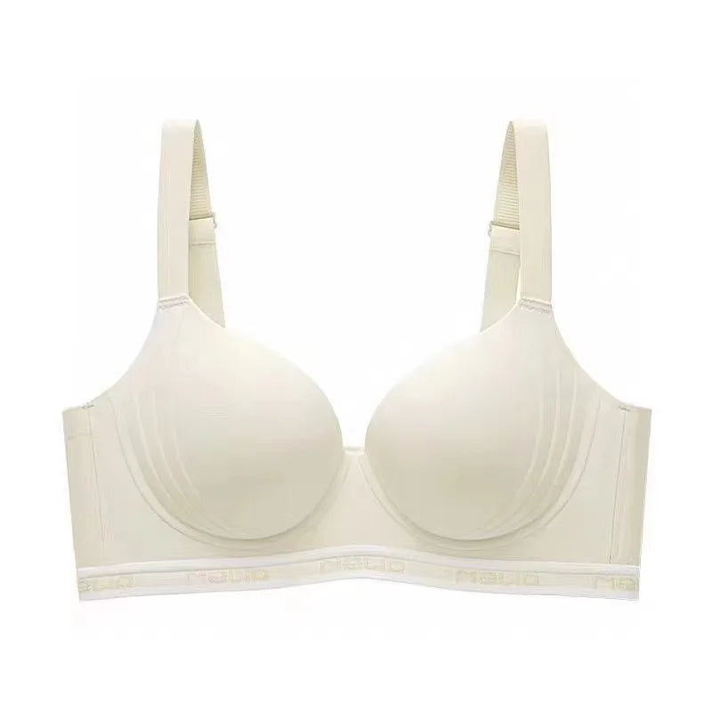 Seamless Ice Silk Push-Up Bra