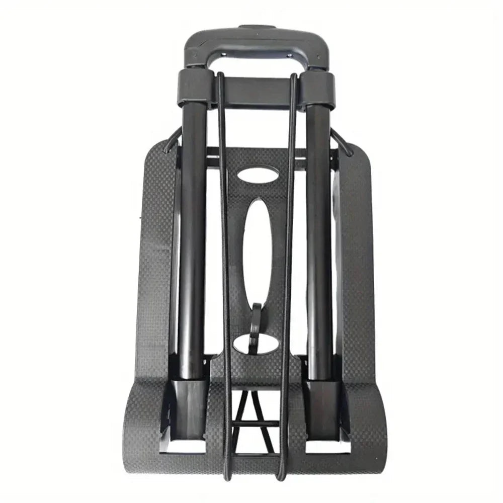 Diable à Main Pliable et Portable avec Cordes de Maintien - Jusqu'à 25kg