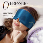 Bandeau de Sommeil XL en Soie de Mûrier Réglable