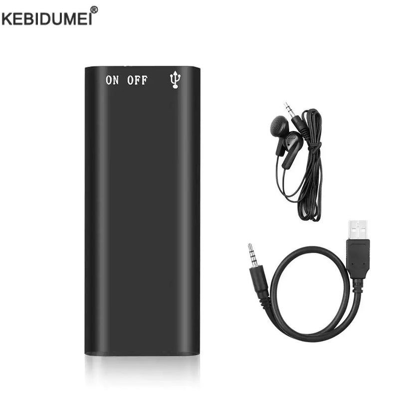 Mini Enregistreur Vocal Numérique 3-en-1 USB - 16GB