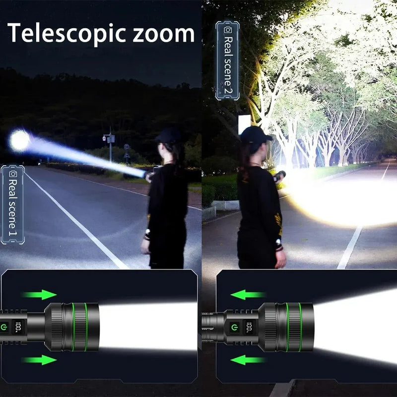 Lampe Torche LED 5 modes - ULTRA longue portée