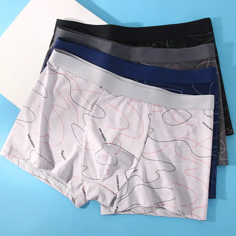 Pack de 8 Boxers Imprimé pour Homme - Doux et confortables