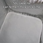 Fermenteur Électrique Levain à Température Réglable 50L