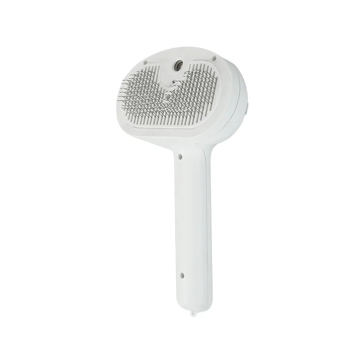 Brosse Anti-Poils Rechargeable pour Chien & Chat - Spray Intégré