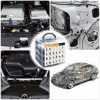 Kit Complet de Clips de Fixation de Voiture - 680PCS