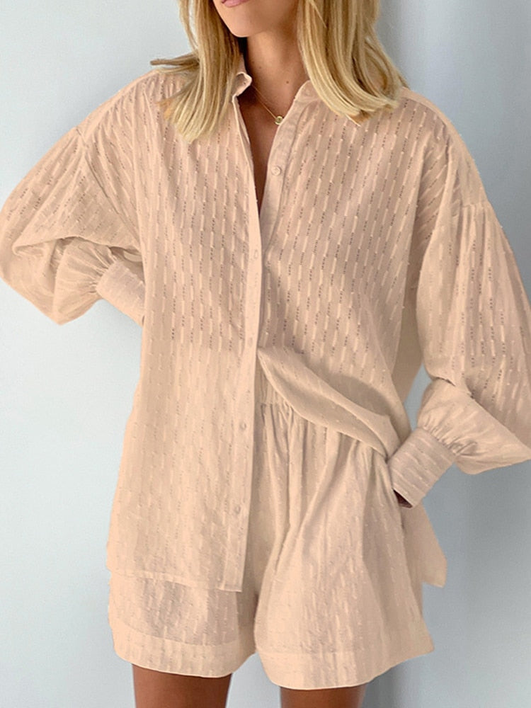 Ensemble 2PCS Chemise et short ultra-léger