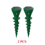 Lot de 2 Chasse taupes solaire