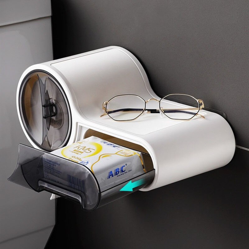 Porte-papier Hygiénique et Multifonctionnel