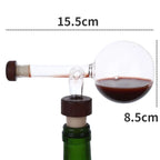 Aérateur de Vin en Verre – Verseur Décanteur Rapide pour Vin Rouge – Accessoire Élégant pour Dégustation