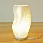 Lampe en bois Art Nordique - Effet Vague