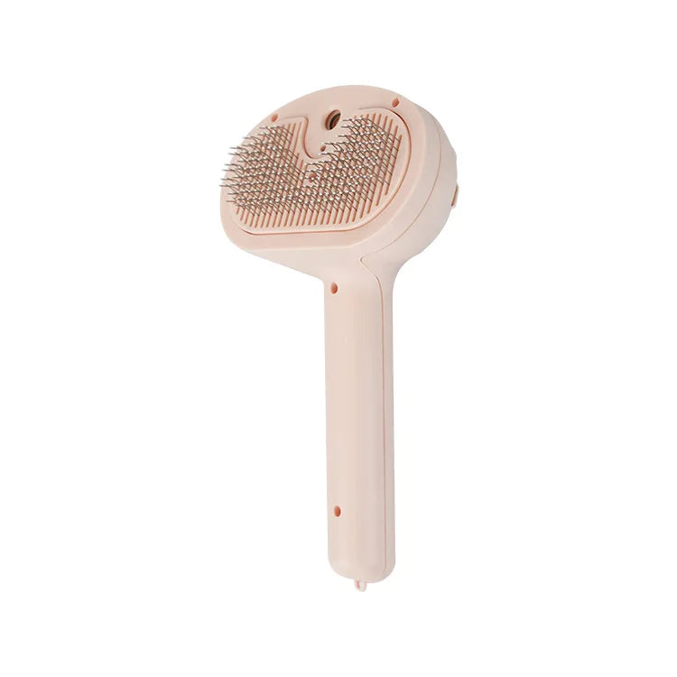 Brosse Anti-Poils Rechargeable pour Chien & Chat - Spray Intégré
