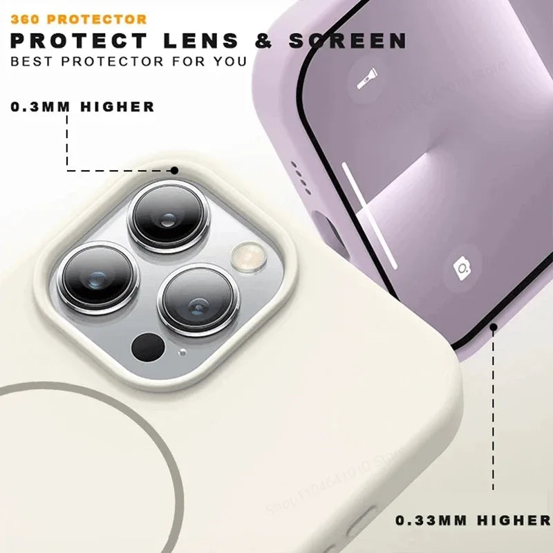 Coffret Smartphone - Coque Magnétique en Silicone & Dragonne
