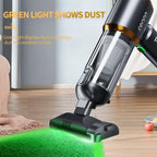 Aspirateur à Main Sans Fil avec Lumière Anti-Poussière - 4 Filtres + Pochette OFFERTS
