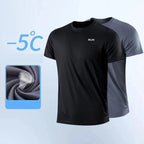 T-Shirt de Sport Séchage Rapide et Manches Courtes