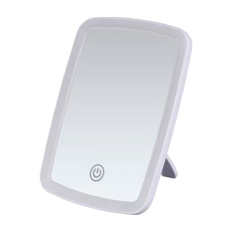 Miroir de Maquillage LED Réglable & Tactile