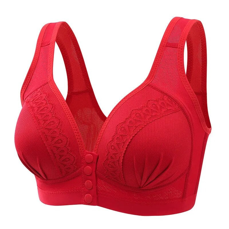 Soutien-gorge sexy fermeture à pression avant