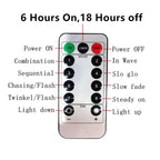 Guirlande LED pour rideau avec télécommande