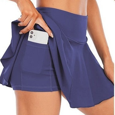 Jupe / Short d'été plissée - Confort +