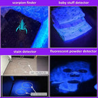 Torche led UV pour la détection de punaises de lit