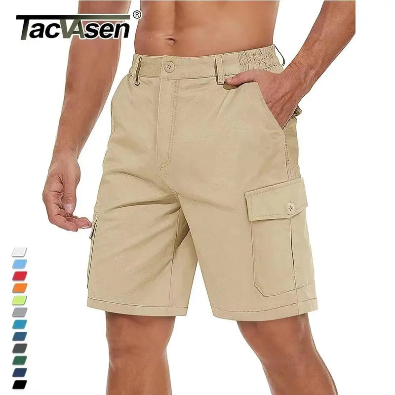 Short Cargo Homme Multi-Poches Confort Été