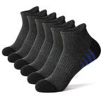 Lot de 12 Socquettes en Coton Respirant Mixte