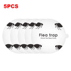 Trampa para insectos eléctrica LED + 2 almohadillas adhesivas DE REGALO - Mosquitos, pulgas, chinches...