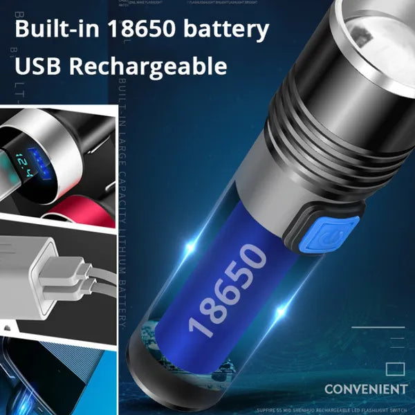Torche led UV pour la détection de punaises de lit