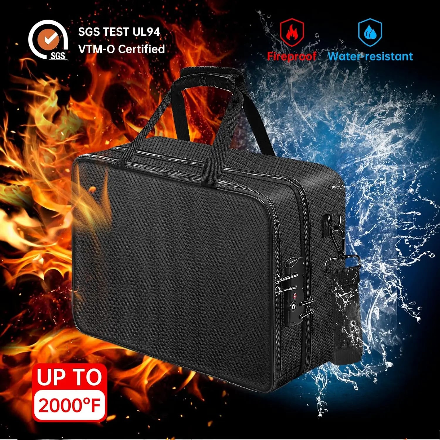 Sac Organisateur pour documents à Code