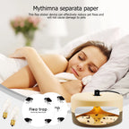 Piège à Insecte Électrique LED + 2 Pads Adhésifs OFFERTS - Moustiques, Puces, Punaises...