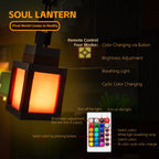 Lanterne Portable Style Pixel avec Télécommande - 16 Couleurs