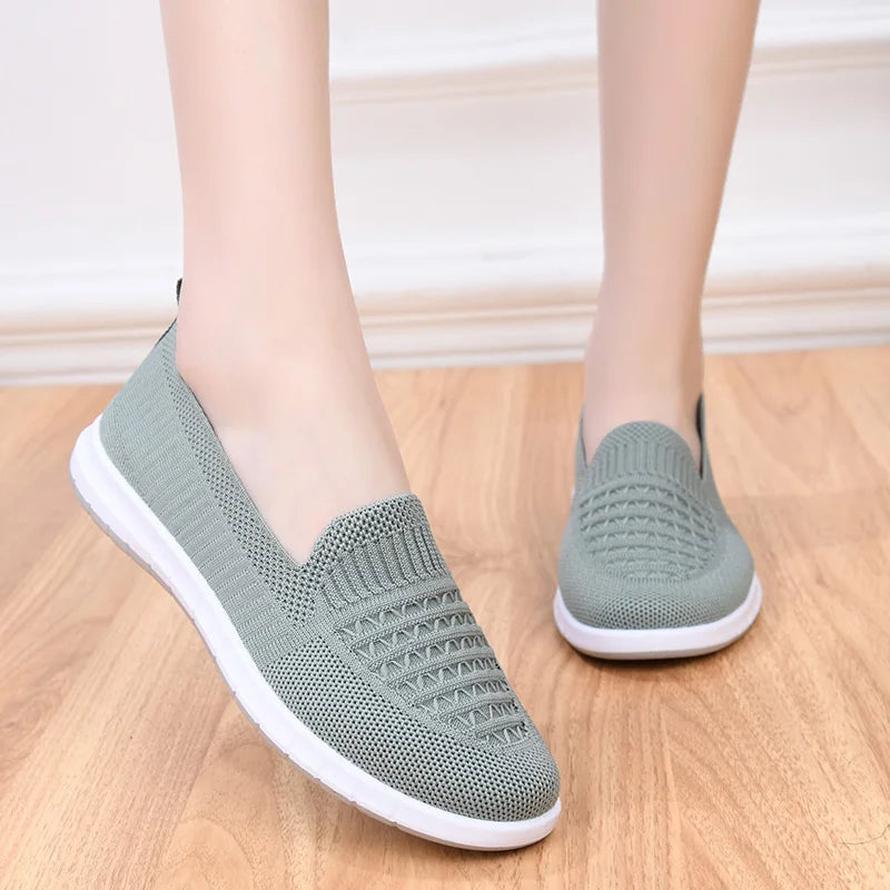 Ballerines en Maille Respirante Casual Antidérapantes